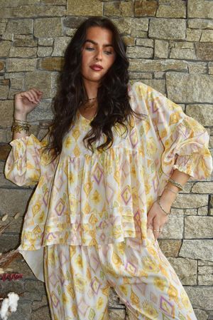 Ren Medina Smock Top